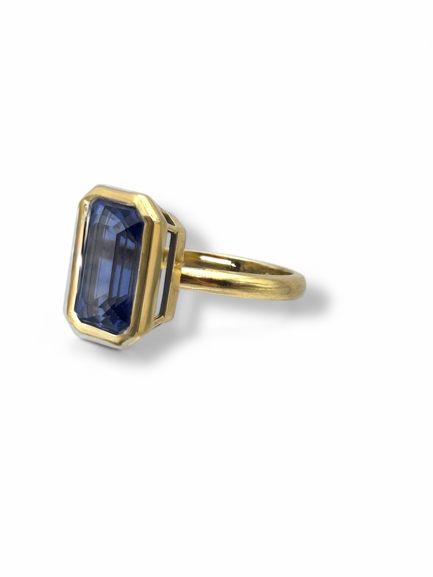 Sapphire Brick Ring